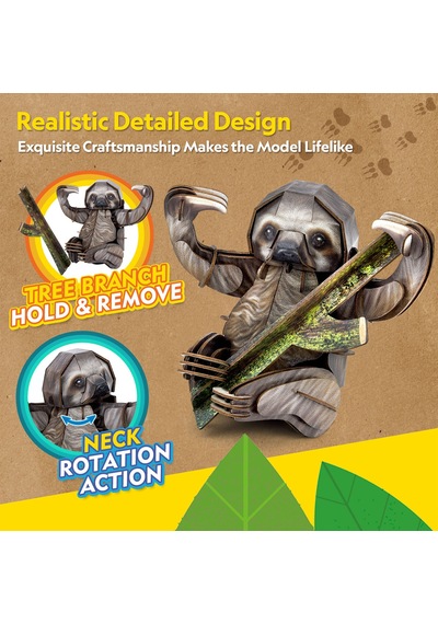National Geographic - Tembel Hayvan 3d Puzzle Ds1157h