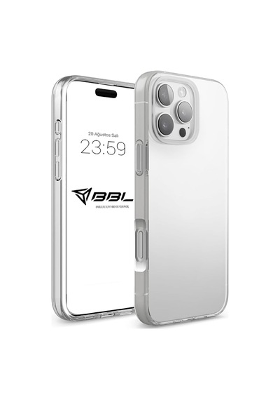 Tr İphone 16 Pro Max İle Uyumlu Şeffaf Sert Kristal Mika Sararmaz Kılıf Diğer