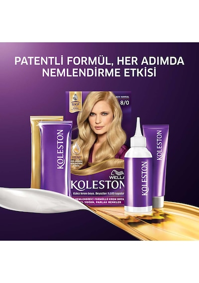 Koleston Kıt 8/0 Acık Kumral