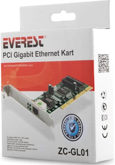 Everest ZC-GL01 10/100/1000 Mbps PCI Gigabit Ethernet Kartı