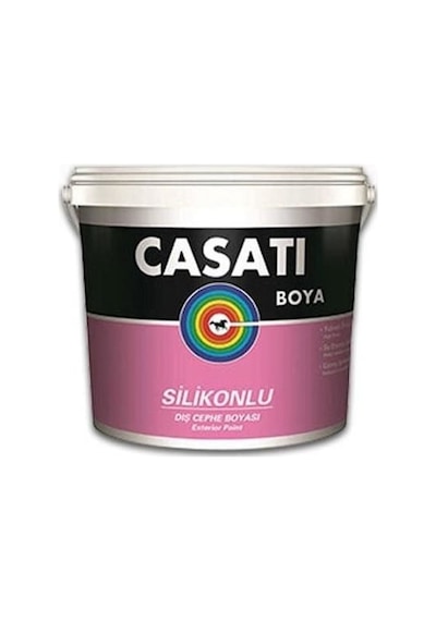 Casati Silikonlu Dış Cephe Boyası 7,5 Litre Beyaz