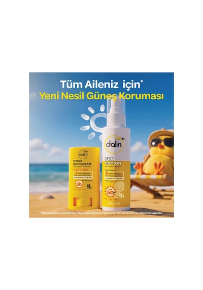 Dalin Care Güneş Losyonu Spf50+ 150 Ml