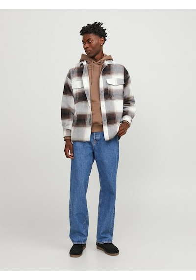 Jack & Jones Jack Jones Jared Check Overshırt Erkek Gömlek 12246825 001