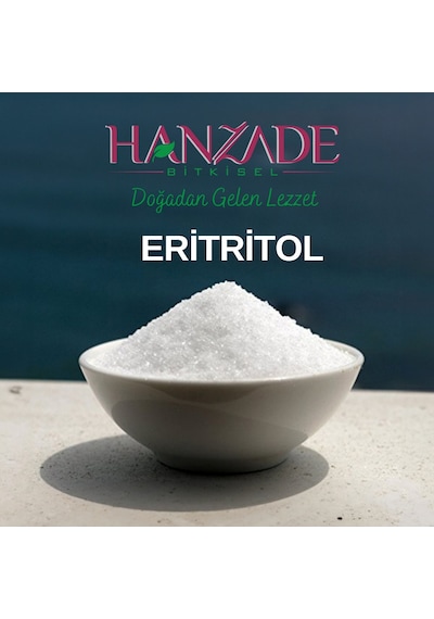 Hanzade Bitkisel Eritritol Doğal Toz Tatlandırıcı 1 KG