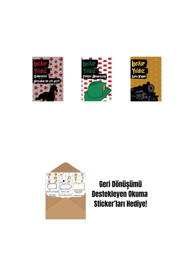 Sahipsizler - Dünyadan Bir Atlı Geçti + Türkler Almanya'da + Kara Vagon + Okuma Sticker'ları