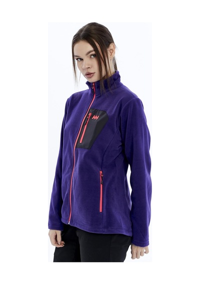 Helly Hansen W Block Fullzıp Polar Mont Lacivert