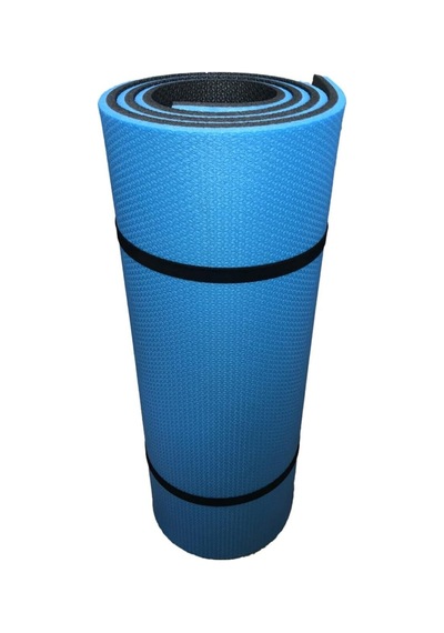 10 Mm Pilates Minderi Yoga Matı 180x60 Cm Mavi Mat Genel