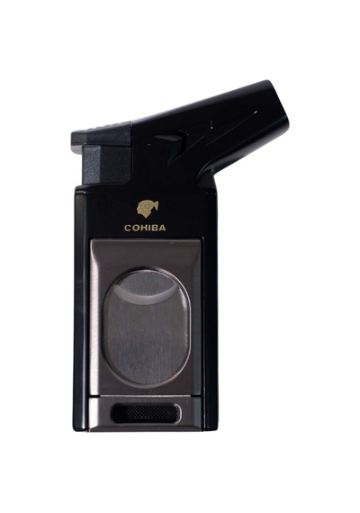 Cohiba Tek Torch Pürmüz Siyah Puro Çakmağı - Tr8992