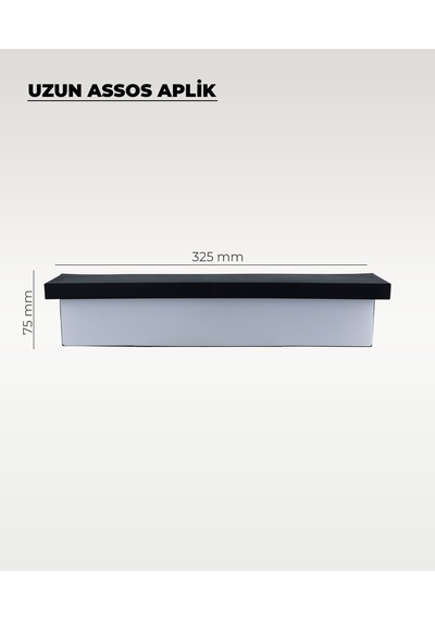 30w Eos Aplik 3200k Sarı Işık - Ip44 Siyah