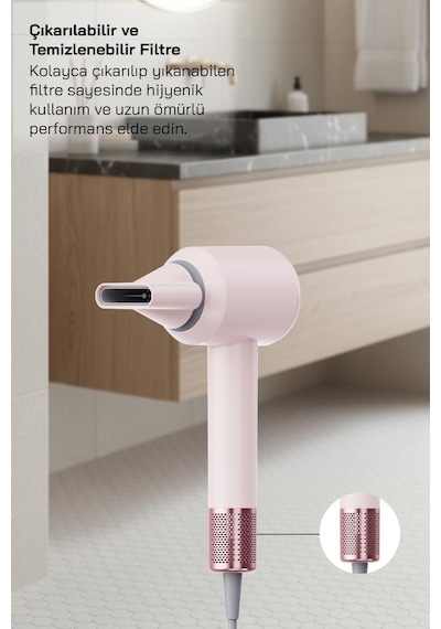 Sinbo Shd-1739 1500 W Pembe Saç Kurutma Makinesi