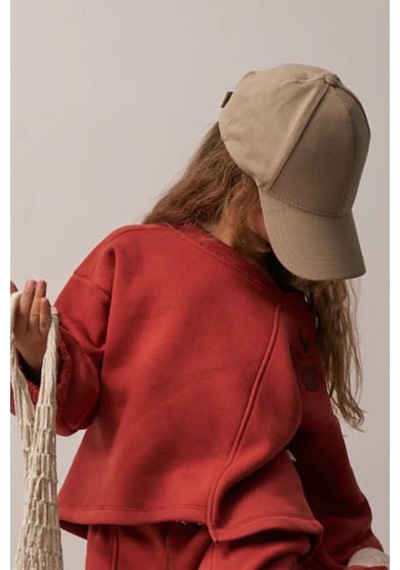 Oh La La Koala Omuz Nakışlı Çocuk Sweatshirt Turuncu