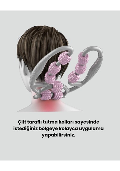 Ergonomik Kas Gevşetici Masaj Halkası Taşınabilir Açık