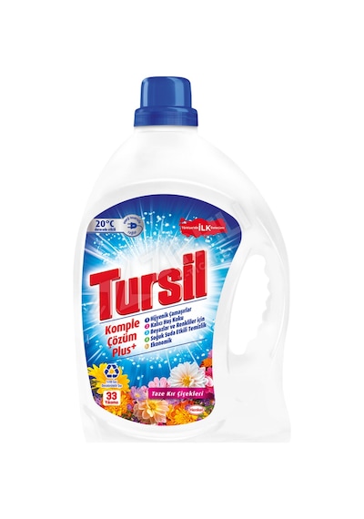 Tursil Jel Kır Çiçekleri 33 Yıkama 2.145 Lt