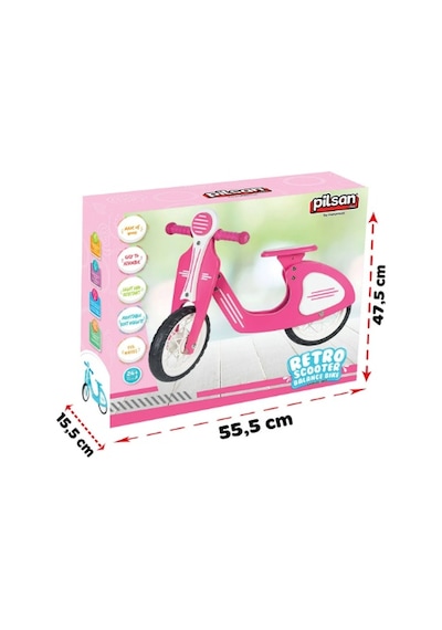 Pilsan 02-002 Retro Scooter Denge Bisikleti 001