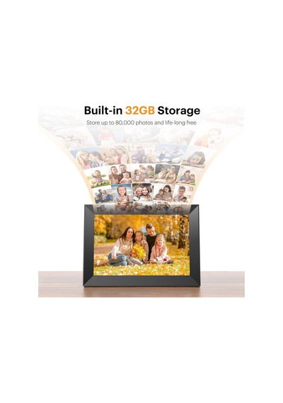 Kodak 10.1 Inc Wifi Dijital Resim Çerçevesi, 1280x800 Hd Ips Dokunmatik Ekran
