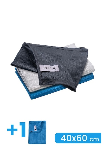 Pella Classic Mikrofiber Temizlik Bezi 4'lü 40 x 60 CM