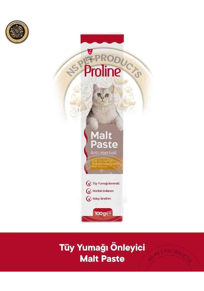 Proline Tüy Yumağı Önleyici Malt Macunu 100gr