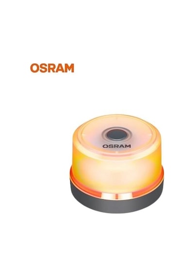 Osram Ledli İkaz Lambası Mıknatıslı-pilli Sarı-sarı 9 Ledli 83 57 Mm