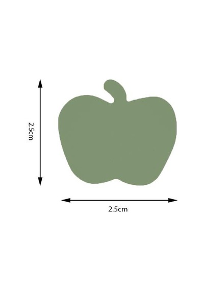 Kamei Şekilli Delgeç Elma 2.5 Cm Km8810 Çok Renkli