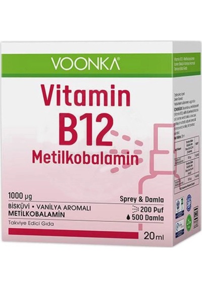 VOONKA VITAMIN B12 SPREY 20ML