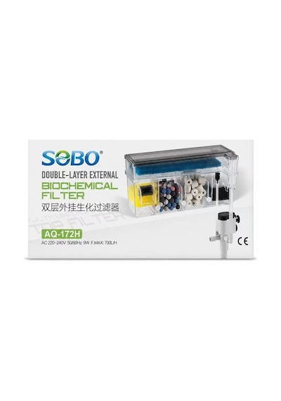 Sobo Aq-172h Bio Askı Filtre 700lt/saat
