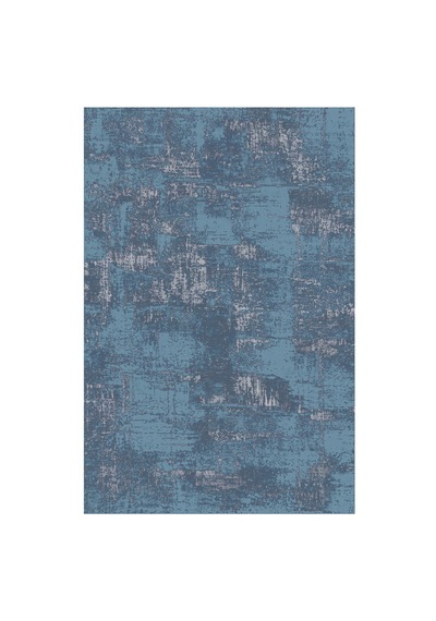 Kartela Halı Lora Halı Kaymaz Taban Makinede Yıkanabilir Halı Mavi - 200 X 300 Cm