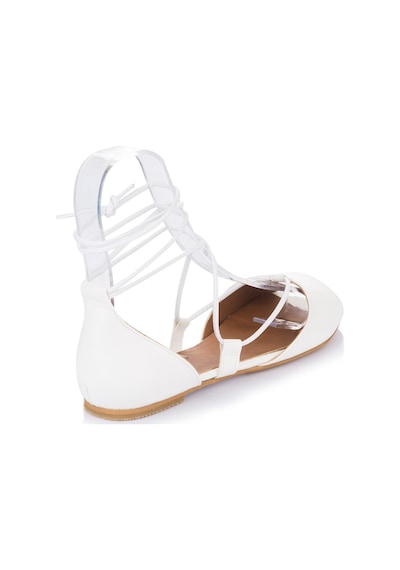 Fox Shoes Beyaz Kadın Sandalet 9726547309