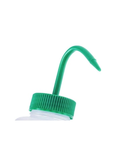 Borox Piset 500 ML Yıkama Şişesi Geniş Boyun Yeşil Kapak