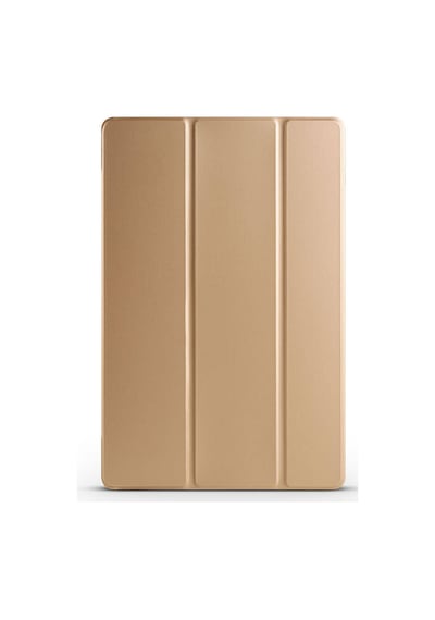 Lexroo Galaxy Tab S9 Smart Cover Standlı 1-1 Kılıf - Gold Kapaklı Kılıf