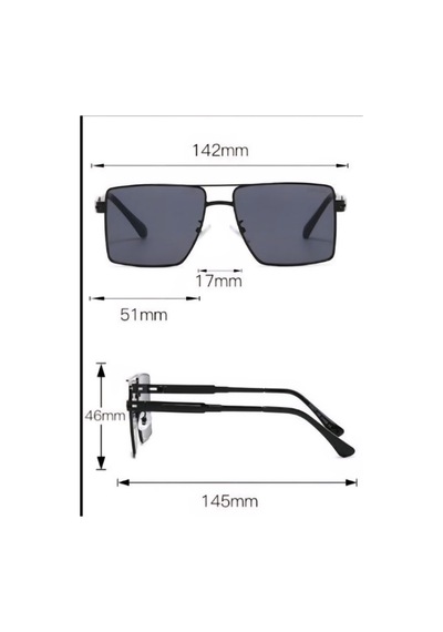 Unısex Uv-400 Korumalı Güneş Gözlüğü Sarı-yeşil - 719376191 Altın