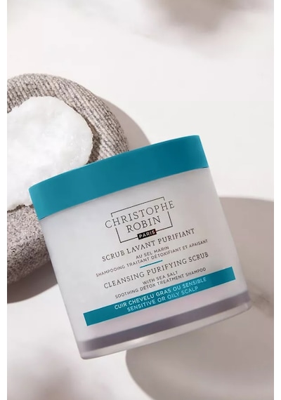 Christophe Robin Deniz Tuzlu Arındırıcı Peeling, 250 Ml, Nazik & Derinlemesine Temizleyici
