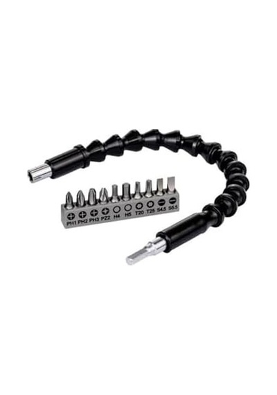Professional Accessories Vidalama Ucu, Gri, 11 Adet