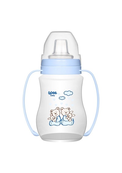 Wee 754 Antikolik Akitmaz Kulplu Pp Bardak 250 ML Pembe
