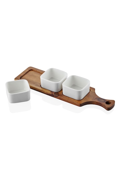 Woody Porselen Servis 33x10 Cm