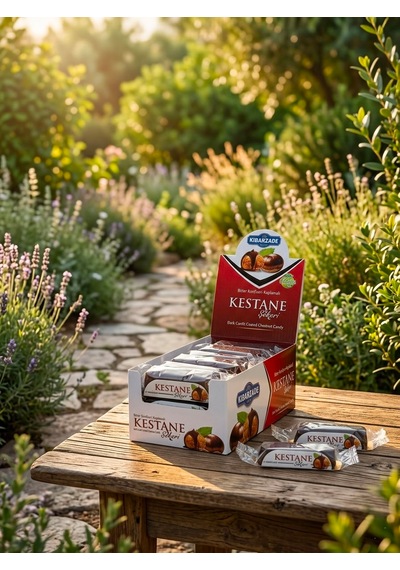 Çikolatalı Kestane Şekeri - 65 Gr X 18 Adet - 1 Kutu