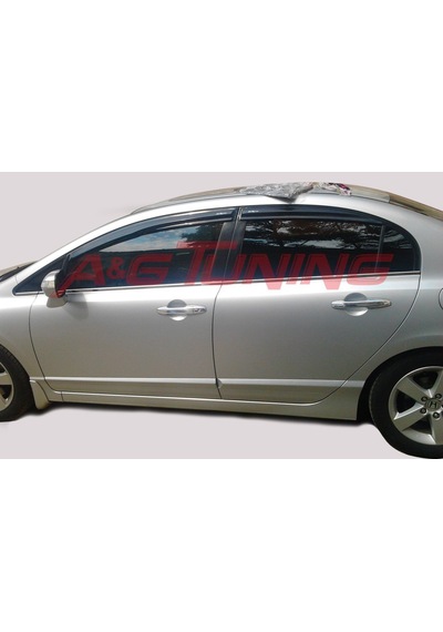 Honda Civic Krom Cam Çıtası Tk 2006-2011 6Prç Paslanmaz Çelik N11.6054