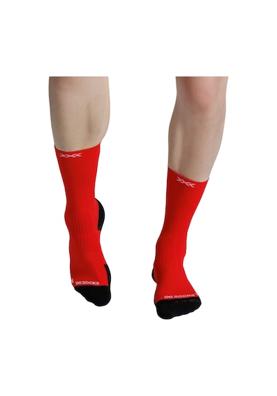 X-bıonıc X-bionic X-socks Run Perform Crew Unisex Koşu Çorabı 14622 Kırmızı