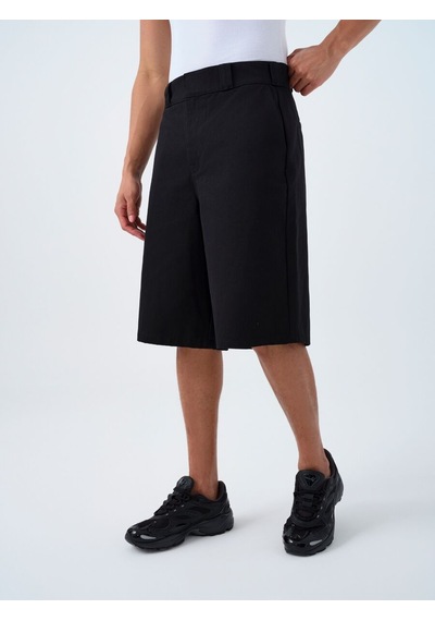 Baggy Fit Erkek Şort Siyah