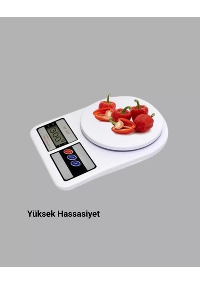 Hassas Dijital Mutfak Tartısı 1g Doğruluk Lcd Ekran Otomatik Kapanma Belirtilmemiş