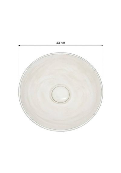 Artvit El Yapımı Tezgah Üstü Lavabo - L2000057 Krem