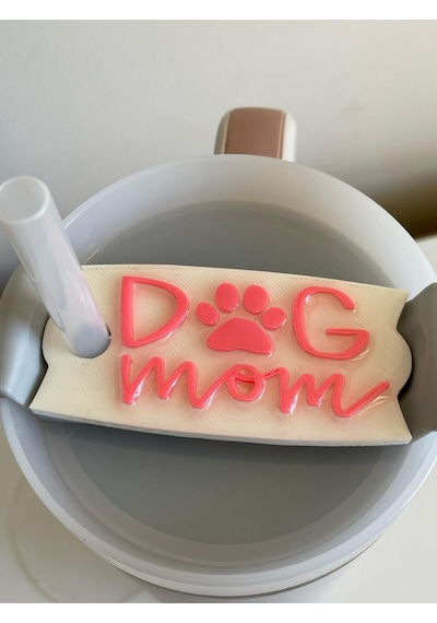 Köpek Annesi Kapağı Quencher İle Uyumlu Patili Sevgi Termos Kapağı Beyaz