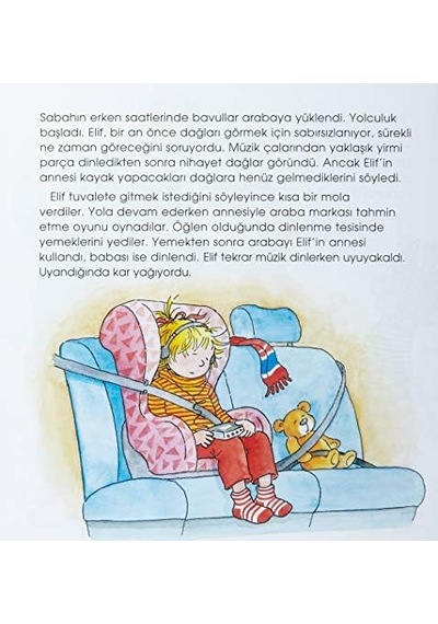 İlk Okuma Kitabım Elif Kayak Yapmayı Öğreniyor
