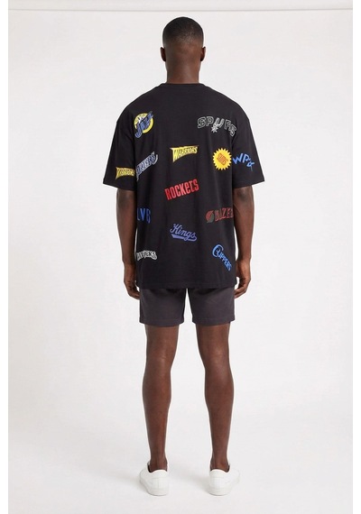 Blow Up Future Gen Jazz Siyah Oversize Erkek T-shirt 141261 SİYAH