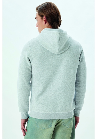 Koton Kapüşonlu Erkek Sweat Açık Gri