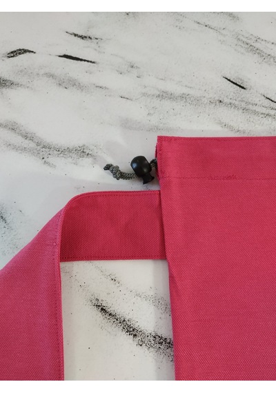 Fancyagnes El Yapımı Duck Kumaş Keten Pembe Askılı Çamaşır Oyunca