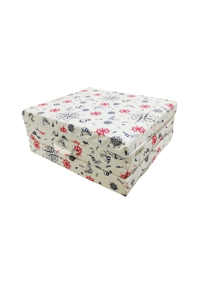 Vip Katlanır Yer Yatağı 8 Cm Kalın Sünger Yatak 80x180x8 Cm-marin