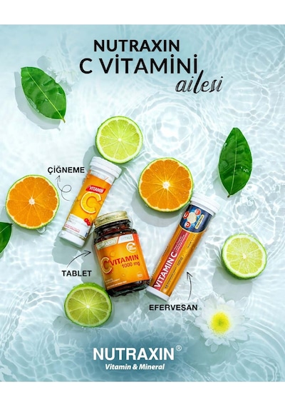 Nutraxin Vitamin C 28 Çiğneme Tableti