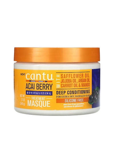 Cantu Acai Berry Yıpranmış Saçlar Özel Canlandırıcı Saç Maskesi 340gr