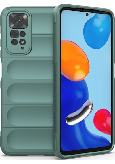 Xiaomi Redmi Note 11/ 11s Kılıf Optimum Lens Çerçeveli Silikon Kapak