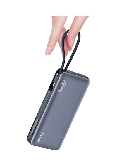 Juo JLP2130 20000 Mah 130w Led Ekranlı Usb-a + Type-c Kablolu Powerbank